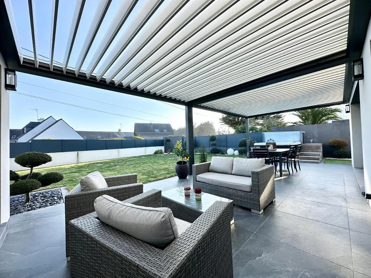 Maison D'Architecte Contemporaine - A 5 Min Des Plages Ploemeur Holiday home